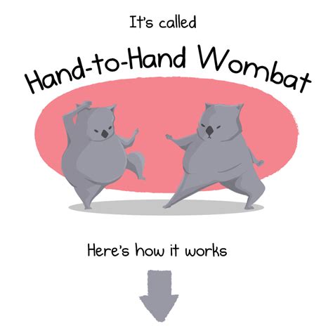 I am here to teach you Hand-to-Hand Wombat - The Oatmeal