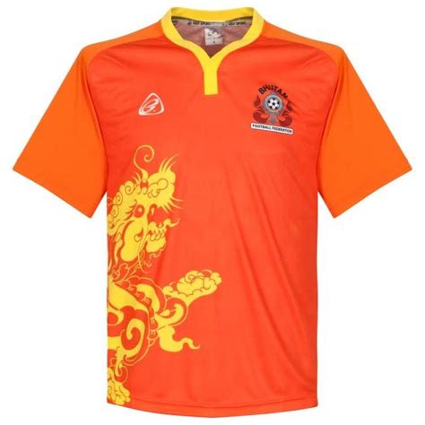 Bhutan Home Shirt 2015 2018 | Trikot, Fußballtrikots, Trikots