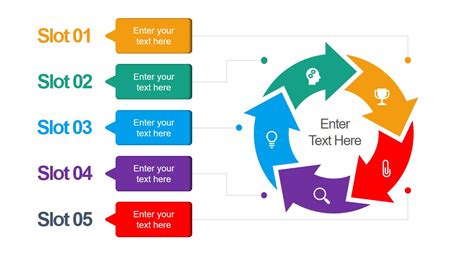 Powerpoint Circular Arrow Template