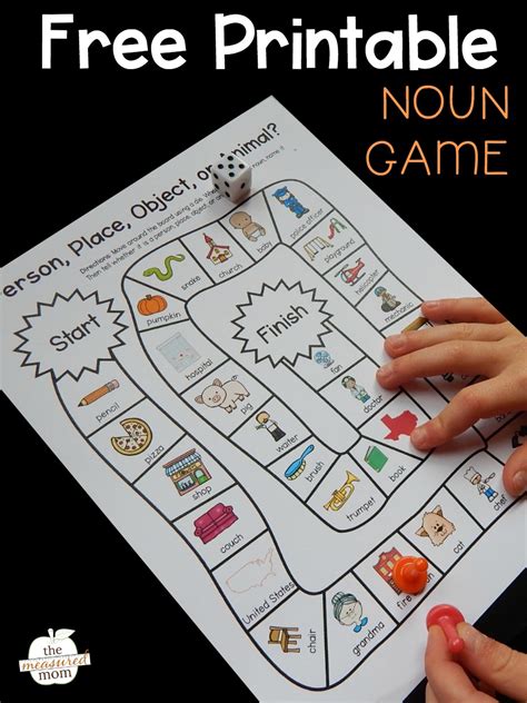 Noun game | Teaching nouns, Noun games, Nouns activities