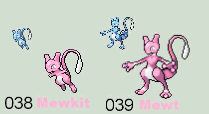 Mew Evolution Chart