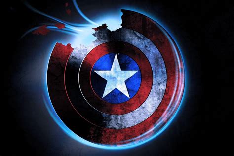 Avengers Captain America Logo Wallpapers - Top Free Avengers Captain ...