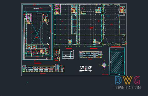 Factory Dwg Project » DwgDownload.Com