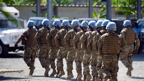 UN Considers Removing Military Peacekeepers from Haiti