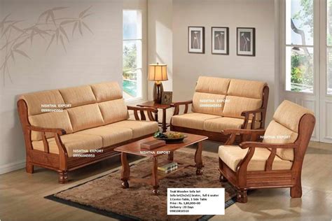 Teak Wood Sofa at Rs 95000 | Teak Wood Sofa in Ghaziabad | ID: 8950502912