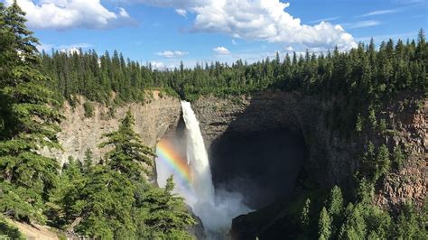 This beautiful Helmcken waterfall is a natural wonder that will leave ...