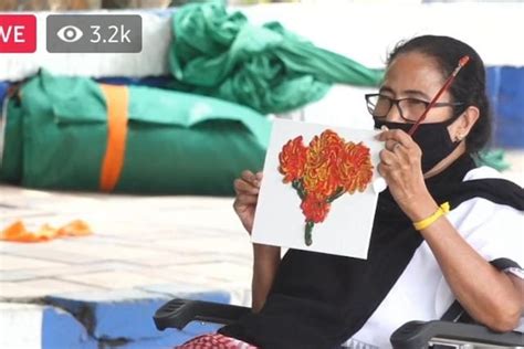 Mamata Banerjee Made Paintings During Her Dharna, Twitter Wants to Know ...