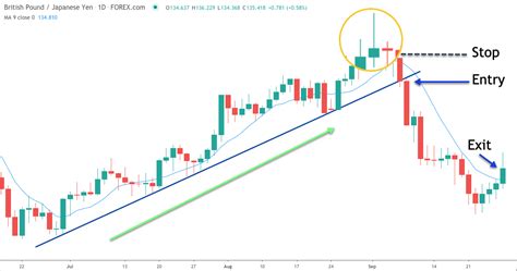 Learn How To Trade the Shooting Star Candle Pattern - Forex Training Group