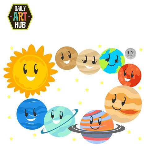 Planets clipart printable, Planets printable Transparent FREE for ...