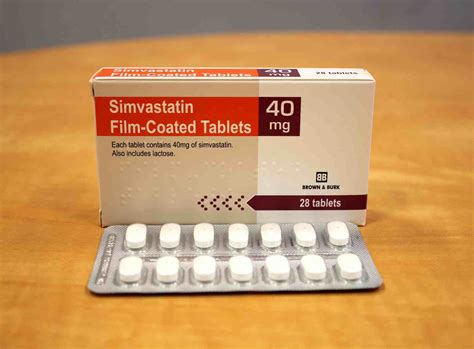 Simvastatin Tablets - Brown & Burk