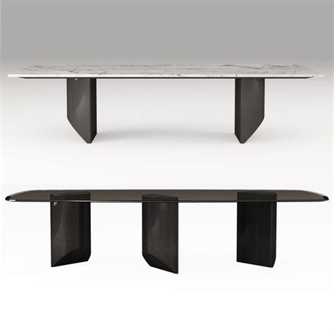 Wedge dining table minotti 3D - TurboSquid 1467858