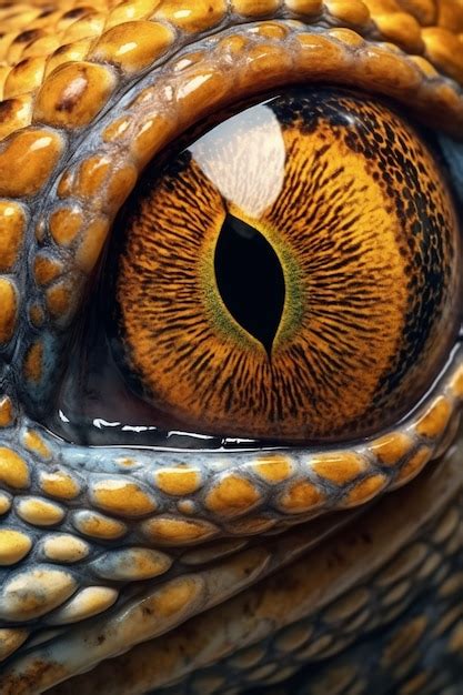 Free Photo | Close up on snake eye