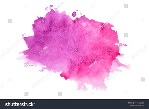 Purple Watercolor Painting Ideas Techniques Background Stock ...