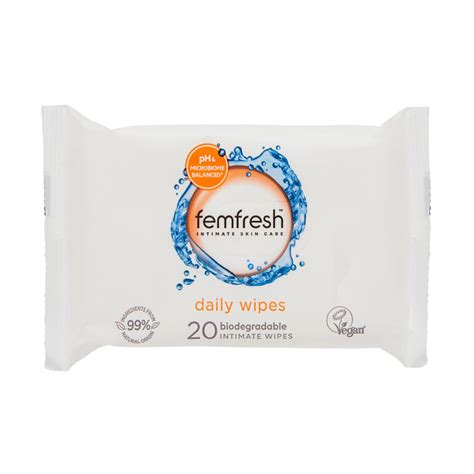 Buy Femfresh Feminine Wipes 20 | Wizard Pharmacy