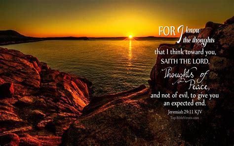 Jeremiah 29:11 KJV Desktop Wallpapers | Bible Verse Wallpapers