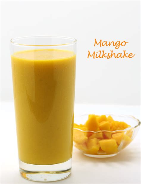 Mango Milkshake Recipe - Fresh Mango Shake in Few Minutes