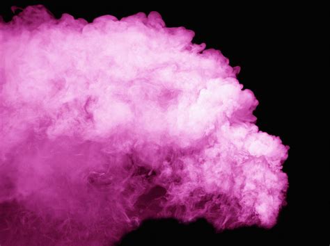 Pink Smoke Against Black Background Photograph by Steven Puetzer - Fine ...