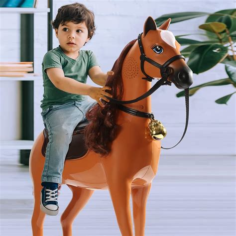 TEMI Riding Horse for Kids, Ride on Horse Riding Toy India | Ubuy