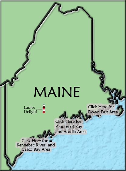 Portland Maine Lighthouse Map | Map Of Zip Codes