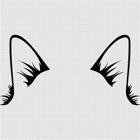 Cat Ears SVG, Digital File, Cute Cat Ears, for Cricut, T-shirts ...