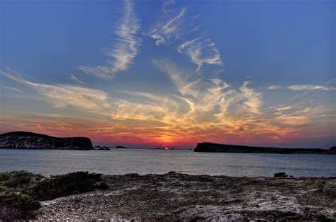 Sunset & Chemtrails in Cala Comte (Ibiza) | You can use this… | Flickr