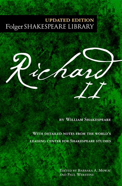 Richard II | Book by William Shakespeare, Dr. Barbara A. Mowat, Paul ...