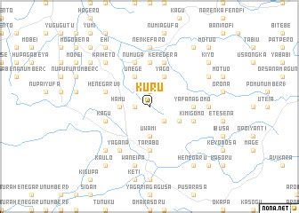 Kuru (Papua New Guinea) map - nona.net