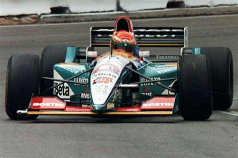 Eddie Irvine in the Jordan 195 Peugeot, Adelaide 1995. | Formula racing ...