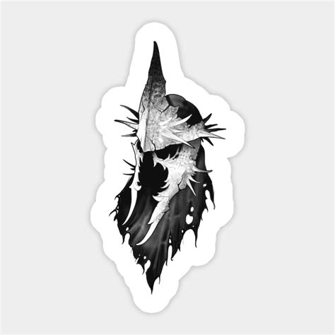 Witch-king of Angmar helmet - Witch King Of Angmar - Sticker | TeePublic