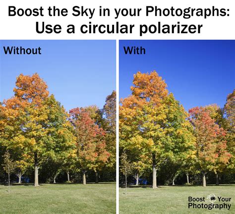 Improve your Fall Photography: use a polarizer | Boost Your Photography