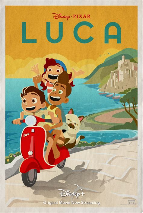 Luca - Disney/Pixar LUCA Digital Illustrated Poster Series | Clios