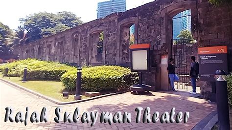 RAJAH SULAYMAN THEATER | Fort Santiago Intramuros, Manila | Old ...