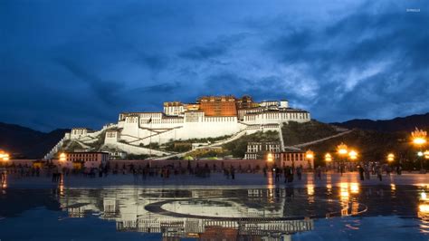 Potala Palace in Tibet wallpaper - World wallpapers - #49068