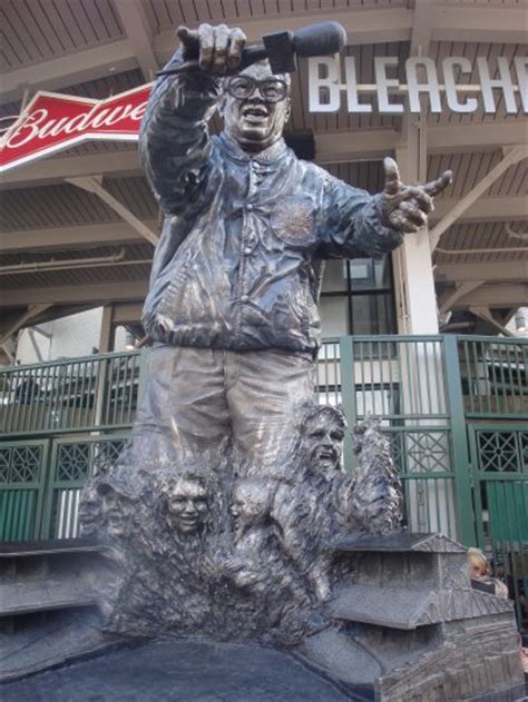 The Sporting Statues Project: Harry Caray: Chicago Cubs, Wrigley Field ...