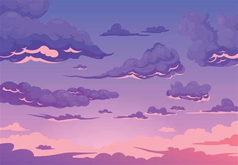 Evening Cloudy Sky Background 4480652 Vector Art at Vecteezy