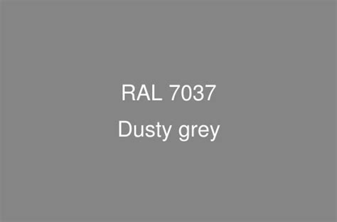 RAL 7037 Colour (Dusty grey) - RAL Grey colours | RAL Colour Chart UK