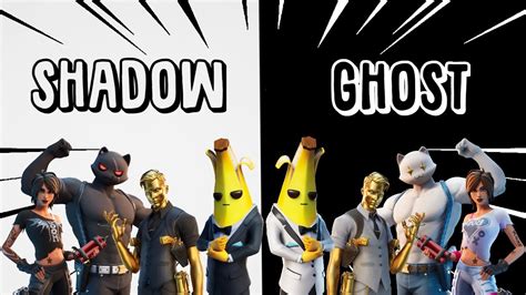 NEW GHOST & SHADOW SKINS EXPLAINED - How to Unlock & Choose: Fortnite ...