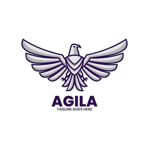 Premium Vector | Agila logo design mascot