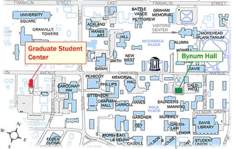 Unc Ch Campus Map