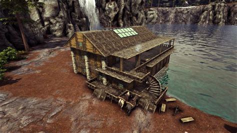 Ark, How to build a boathouse base, no mods base design | Ark survival ...