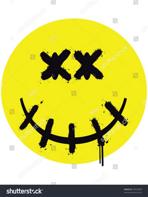 Skull Smiley Face Stock Vector (Royalty Free) 67633498 | Shutterstock