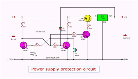 short circuit protection circuit diagram - Wiring Diagram and Schematics