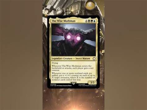 The Wise Mothman #magicthegathering #mtg #fallout - YouTube