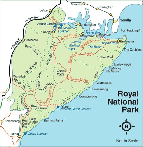 √ National Parks Nsw Map