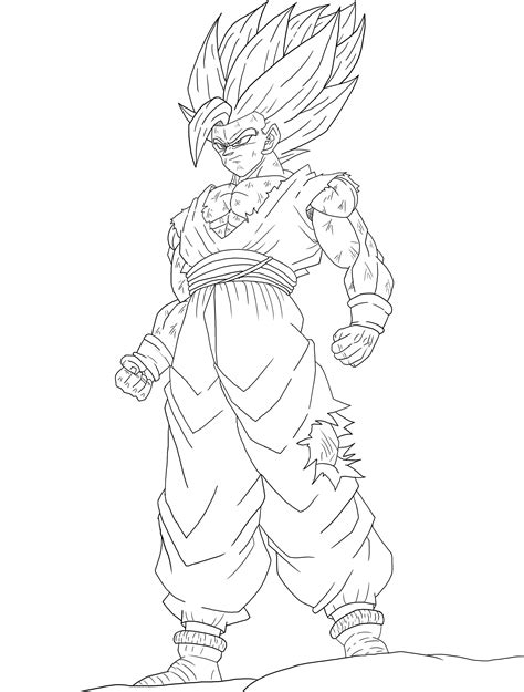 Completed Beast Gohan art, lmk your thoughts and opinions : r/DragonBallArt