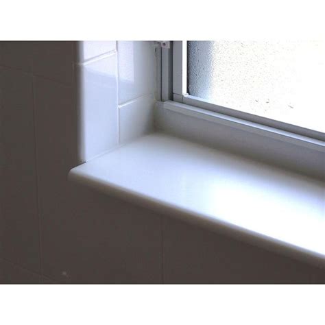 Siltech Innovative Windowsill Products Designer White 1/2 in. x 5-7/8 ...