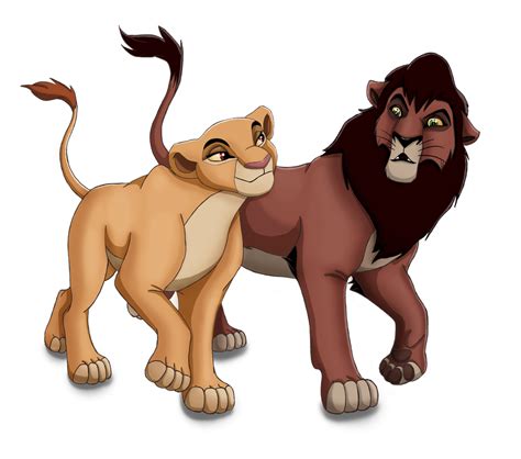 Kovu and Kiara by crybaby-1990 on DeviantArt