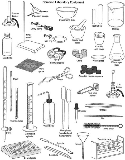 30+ Popular Laboratory Equipment and Scientific Instruments in English ...