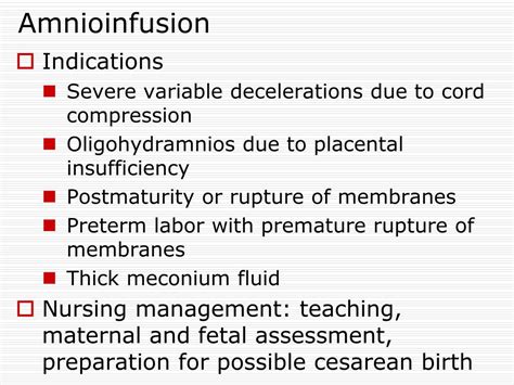 PPT - Nursing Management of Labor and Birth at Risk PowerPoint ...