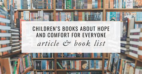 Children’s Books about Hope and Comfort for Everyone · The Little Bookroom